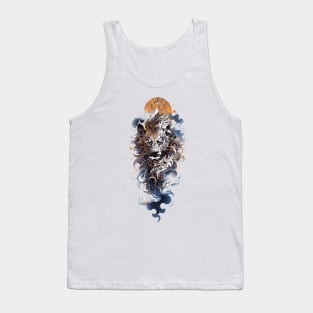 A chinese lion and zodiac stars Tank Top